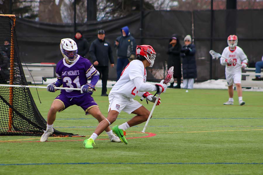 D'Youville University Men's Lacrosse Player